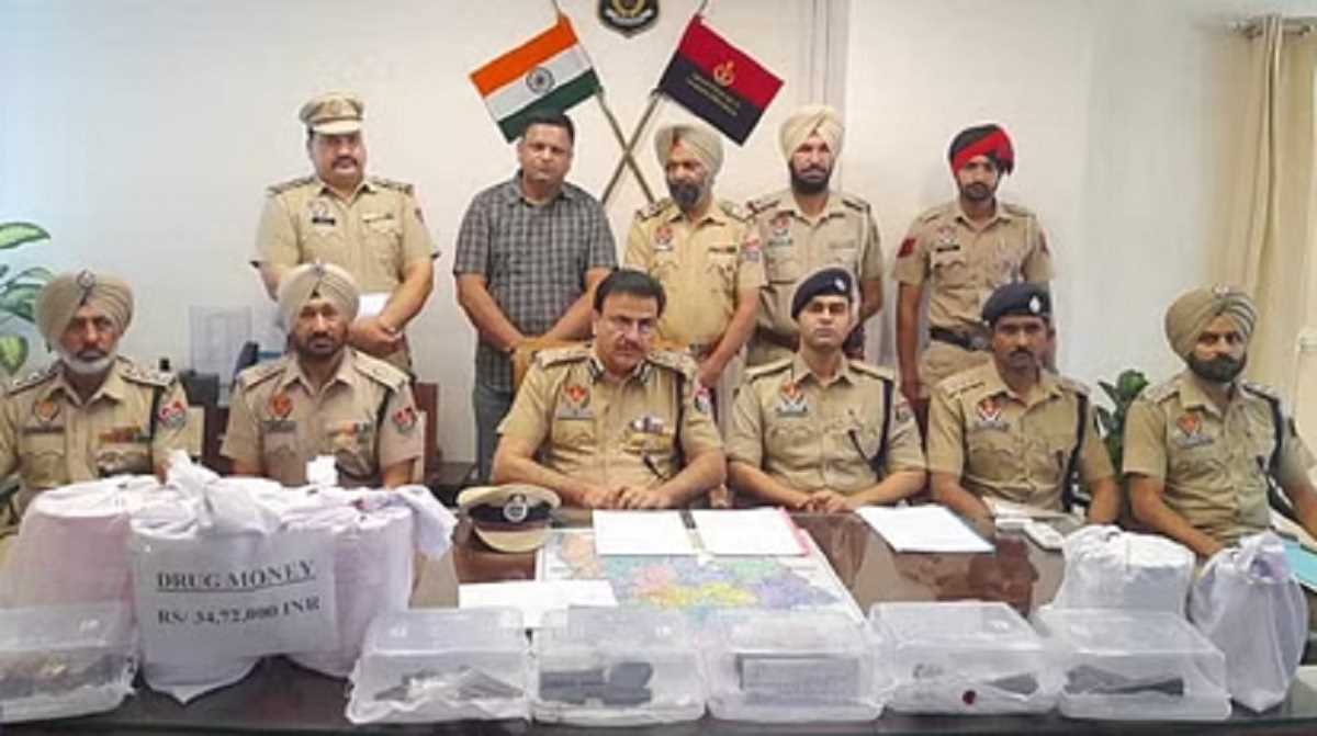 पंजाब में ड्रग रैकेट का भंडाफोड़: दो तस्कर गिरफ्तार, पाकिस्तान से जुड़े हैं तार